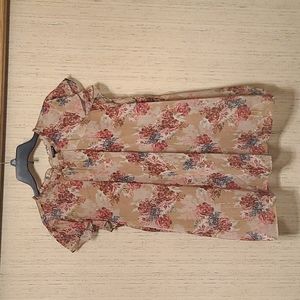 Sheer Floral Torrid Top